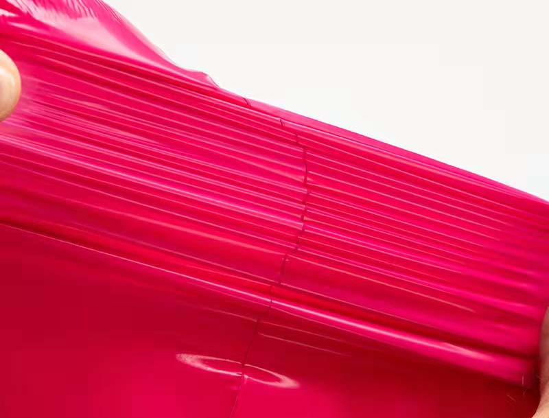 武进玫红色快递袋-05